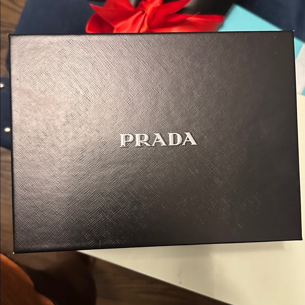 Prada Black Logo Gift Box